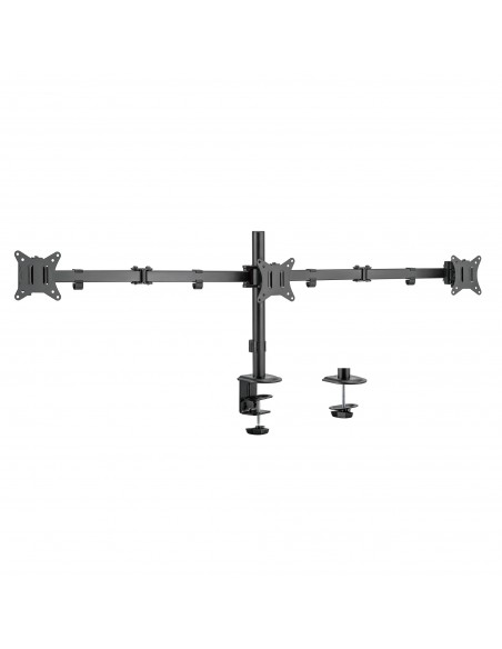 Ewent EW1513 soporte para monitor 68,6 cm (27") Negro Escritorio