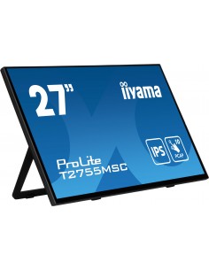 iiyama ProLite T2755MSC-B1 pantalla para PC 68,6 cm (27") 1920 x 1080 Pixeles Full HD LED Pantalla táctil Mesa Negro 2