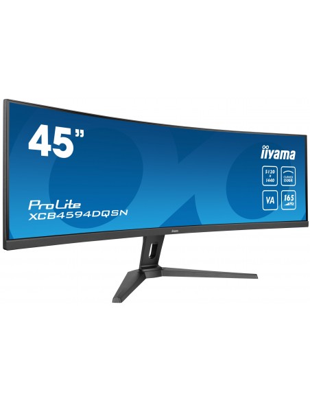 iiyama G-MASTER 45"LCD Curved Bus. UWQHD pantalla para PC 114,3 cm (45") 5120 x 1440 Pixeles Dual QHD LED Negro