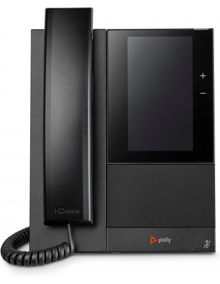 POLY CCX 505 Business Media Phone for Microsoft Teams and PoE-enabled teléfono IP Negro 24 líneas LCD Wifi