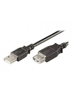 Ewent EC1014 cable USB 5 m USB 2.0 USB A Negro