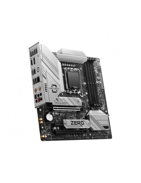 MSI B760M PROJECT ZERO placa base Intel B760 LGA 1700 micro ATX