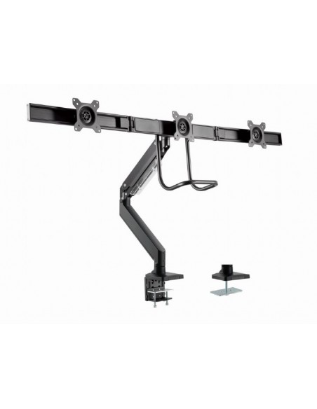Gembird MA-DA3-03 soporte para monitor 68,6 cm (27") Negro Escritorio Gembird MA-DA3-03 soporte para monitor 68,6 cm (27") Negro Escritorio