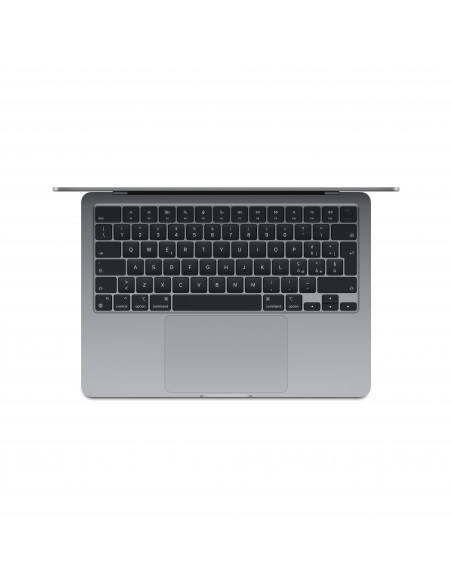 Apple MacBook Air Portátil 34,5 cm (13.6") Apple M M3 8 GB 256 GB SSD Wi-Fi 6E (802.11ax) macOS Sonoma Gris
