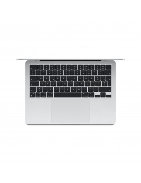 Apple MacBook Air Portátil 34,5 cm (13.6") Apple M M3 8 GB 256 GB SSD Wi-Fi 6E (802.11ax) macOS Sonoma Plata