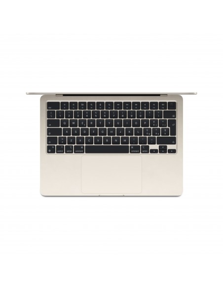 Apple MacBook Air Portátil 34,5 cm (13.6") Apple M M3 8 GB 256 GB SSD Wi-Fi 6E (802.11ax) macOS Sonoma Blanco