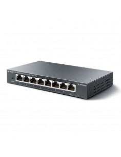 TP-Link TL-RP108GE switch Gestionado L2 Gigabit Ethernet (10 100 1000) Energía sobre Ethernet (PoE) Negro 2