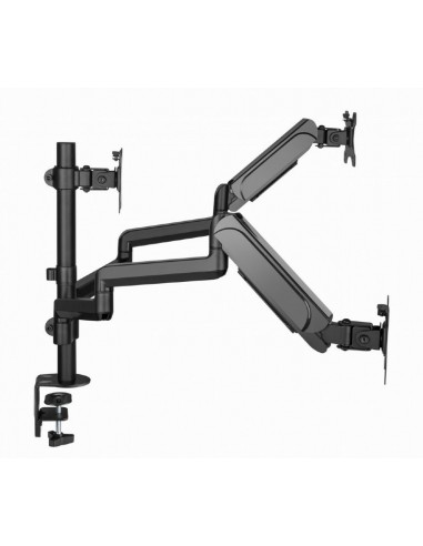 Gembird MA-DA3-01 soporte para monitor 68,6 cm (27") Negro Escritorio