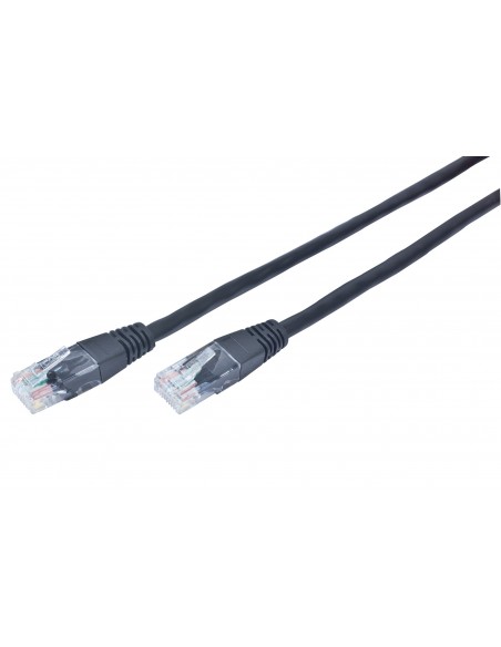 Gembird Patch Cord Cat.5e UTP 0.25m cable de red Negro 0,25 m Cat5e U UTP (UTP)