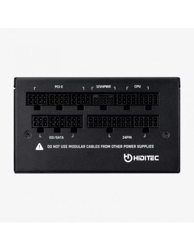 Hiditec GDX850 v2 unidad de fuente de alimentación 850 W 20+4 pin ATX ATX Negro