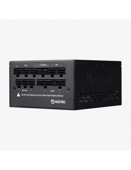 Hiditec GDX850 v2 unidad de fuente de alimentación 850 W 20+4 pin ATX ATX Negro