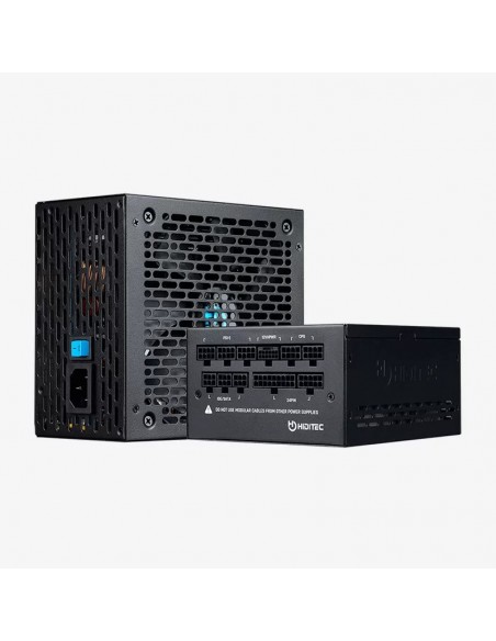 Hiditec GDX1050 v2 unidad de fuente de alimentación 1050 W 20+4 pin ATX ATX Negro