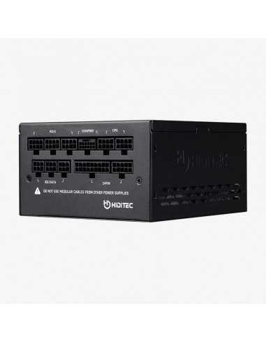 Hiditec GDX1050 v2 unidad de fuente de alimentación 1050 W 20+4 pin ATX ATX Negro