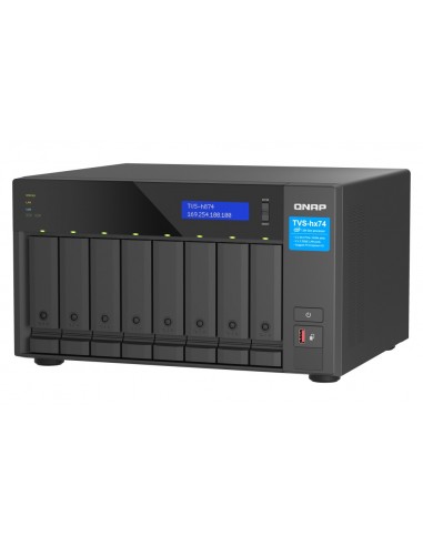 QNAP TVS-H874T-I7-32G servidor de almacenamiento NAS Torre Ethernet Negro