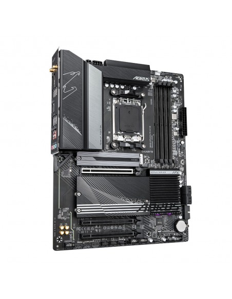Gigabyte B650 AORUS ELITE AX V2 placa base AMD B650 Zócalo AM5 ATX Gigabyte B650 AORUS ELITE AX V2 placa base AMD B650 Zócalo AM5 ATX
