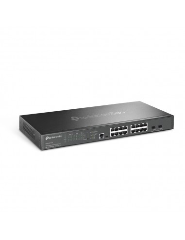 TP-Link Omada SG3218XP-M2 switch Gestionado L2+ 2.5G Ethernet (100 1000 2500) Energía sobre Ethernet (PoE) 1U Negro