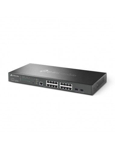 TP-Link Omada SG3218XP-M2 switch Gestionado L2+ 2.5G Ethernet (100 1000 2500) Energía sobre Ethernet (PoE) 1U Negro