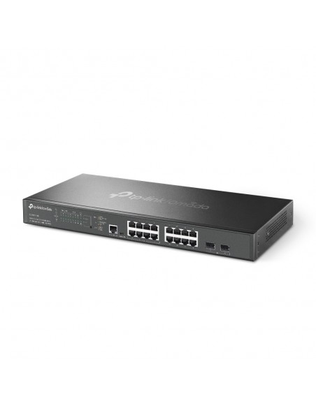 TP-Link Omada SG3218XP-M2 switch Gestionado L2+ 2.5G Ethernet (100 1000 2500) Energía sobre Ethernet (PoE) 1U Negro