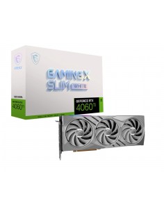 MSI GAMING GeForce RTX 4060 Ti X SLIM WHITE 16G NVIDIA 16 GB GDDR6