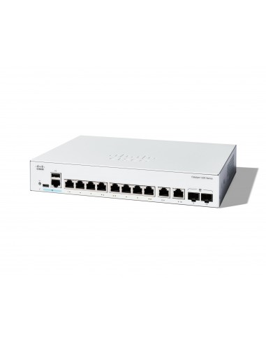 Cisco Catalyst 1200 Gestionado L2 Gigabit Ethernet (10 100 1000) 1U Blanco