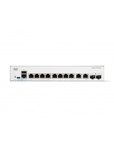 Cisco Catalyst 1200 Gestionado L2 Gigabit Ethernet (10 100 1000) 1U Blanco