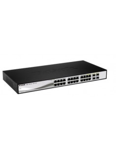 D-Link DGS-1210-26 switch Gestionado L2 Gigabit Ethernet (10 100 1000) 1U Negro, Gris 2