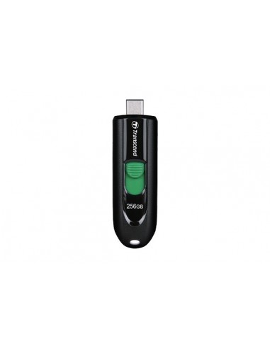 Transcend JetFlash 790C unidad flash USB 256 GB USB Tipo C 3.2 Gen 1 (3.1 Gen 1) Negro