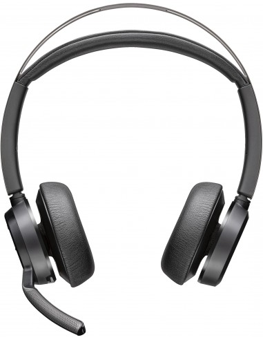 POLY Auriculares VFOCUS2 USB-A con base de carga