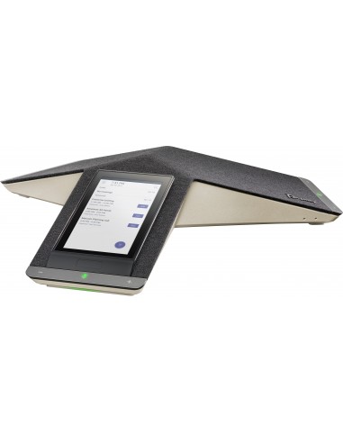 POLY Teléfono de conferencias IP Trio C60 para Microsoft Teams, con radio y habilitado para alimentación a través de Ethernet