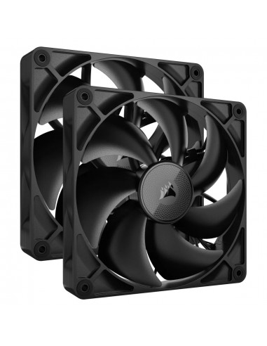 Corsair iCUE LINK RX140 Carcasa del ordenador Ventilador 14 cm Negro 2 pieza(s)