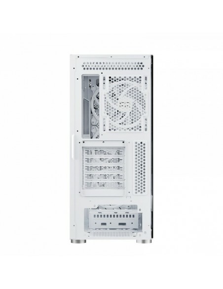 Nfortec NF-CS-NERVIA-W carcasa de ordenador Torre Blanco