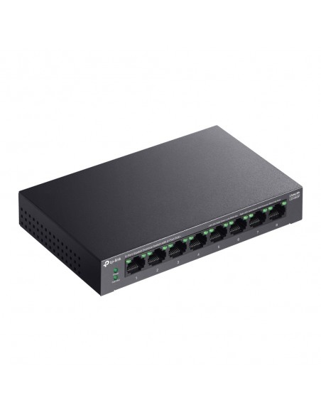TP-Link LiteWave LS108GP switch No administrado Gigabit Ethernet (10 100 1000) Energía sobre Ethernet (PoE) Negro
