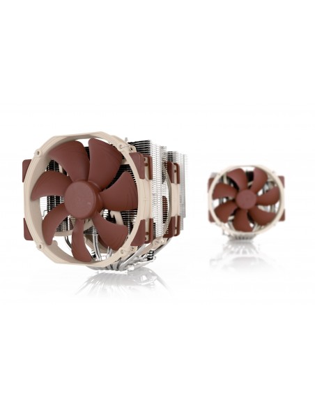 Noctua NH-D15 sistema de refrigeración para ordenador Procesador Enfriador 14 cm Beige, Marrón, Acero