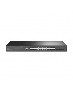 TP-Link Omada SG3428MP switch Gestionado L2+ Gigabit Ethernet (10 100 1000) Energía sobre Ethernet (PoE) 1U Negro