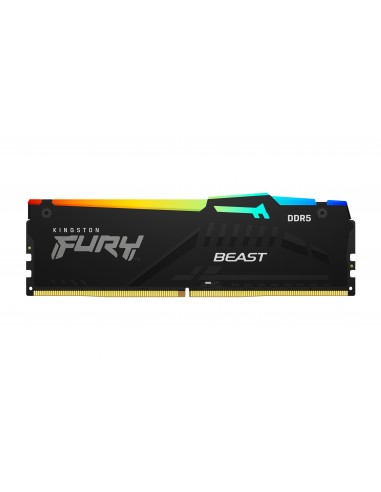 Kingston Technology FURY Beast RGB módulo de memoria 32 GB 1 x 32 GB DDR5 ECC
