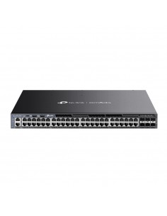 TP-Link Omada SG6654XHP switch Gestionado L3 Gigabit Ethernet (10 100 1000) Energía sobre Ethernet (PoE) 1U Negro