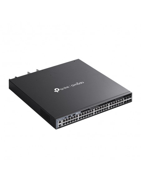 TP-Link Omada SG6654XHP switch Gestionado L3 Gigabit Ethernet (10 100 1000) Energía sobre Ethernet (PoE) 1U Negro