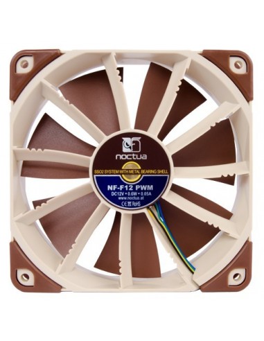 Noctua NF-F12PWM Carcasa del ordenador Ventilador 12 cm Marrón
