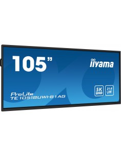 iiyama PROLITE Pizarra de caballete digital 2,67 m (105") LED Wifi 450 cd   m² 5K Ultra HD Negro Pantalla táctil Procesador 2