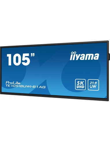 iiyama PROLITE Pizarra de caballete digital 2,67 m (105") LED Wifi 450 cd   m² 5K Ultra HD Negro Pantalla táctil Procesador