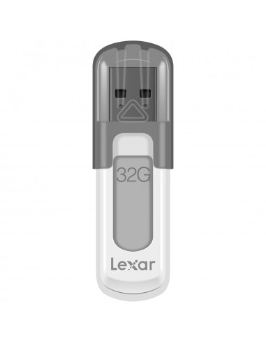 Lexar JumpDrive V100 unidad flash USB 32 GB USB tipo A 3.2 Gen 1 (3.1 Gen 1) Gris, Blanco
