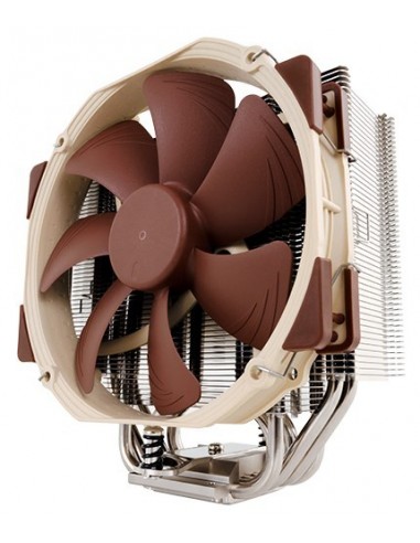 Noctua NH-U14S sistema de refrigeración para ordenador Procesador Enfriador 12 cm Marrón, Acero inoxidable