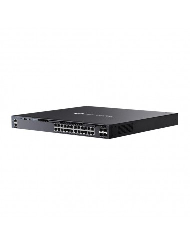 TP-Link Omada SG6428XHP switch Gestionado L3 Gigabit Ethernet (10 100 1000) Energía sobre Ethernet (PoE) 1U Negro