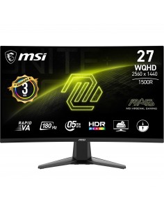MSI MAG 27CQ6F pantalla para PC 68,6 cm (27") 2560 x 1440 Pixeles Quad HD LCD Negro