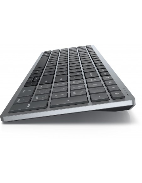DELL KB740 teclado RF Wireless + Bluetooth QWERTY Español Gris, Negro