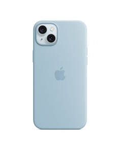 Apple Funda de silicona con MagSafe para el iPhone 15 Plus - Azul claro