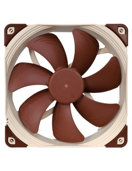 Noctua NF-A14 PWM sistema de refrigeración para ordenador Carcasa del ordenador Ventilador 14 cm Marrón