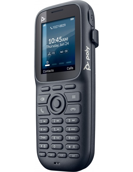 POLY Estación base Rove 20 de celda única DECT 1880-1900 MHz B1 y kit de terminal para 20 teléfonos POLY Estación base Rove 20 de celda única DECT 1880-1900 MHz B1 y kit de terminal para 20 teléfonos