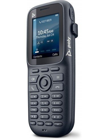 POLY Estación base Rove 20 de celda única DECT 1880-1900 MHz B1 y kit de terminal para 20 teléfonos