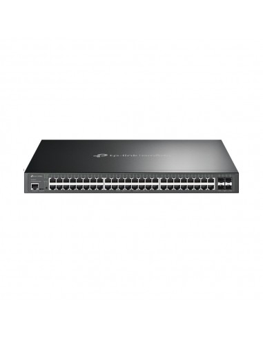 TP-Link Omada SG3452XP switch Gestionado L2+ Gigabit Ethernet (10 100 1000) Energía sobre Ethernet (PoE) 1U Negro